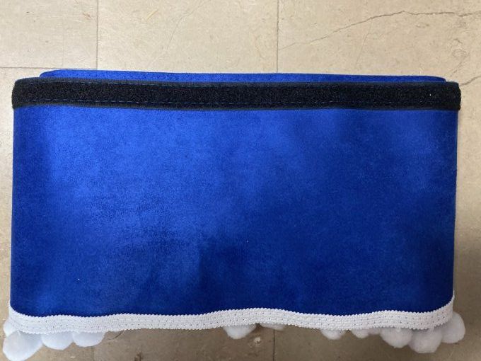 Frange gamme aux10 bleu boule blanc modèle B