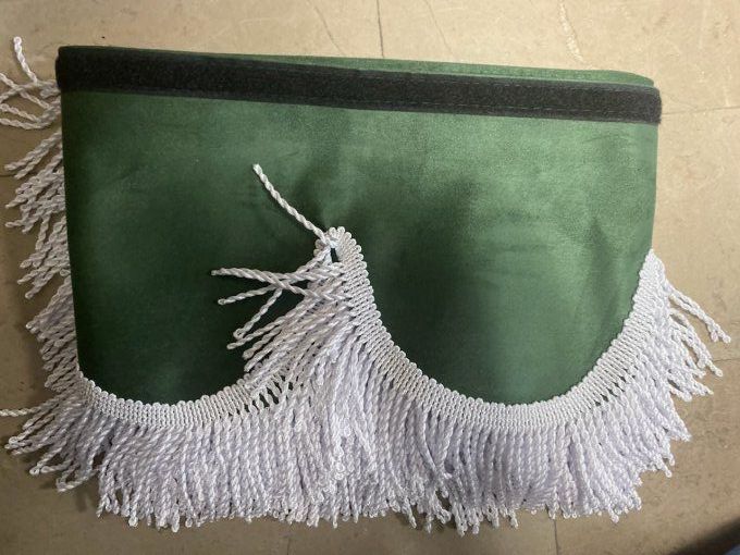 Frange gamme aux10 13 arches vert fil blanc stock