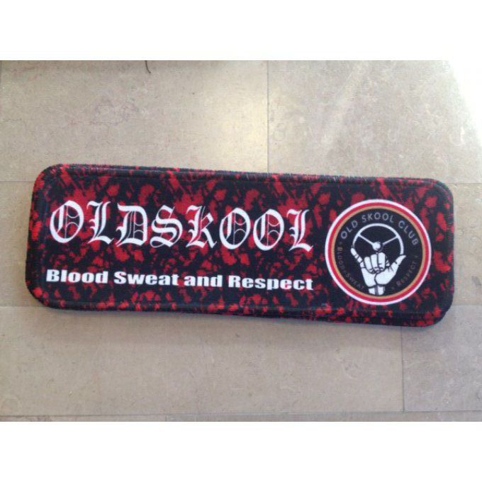 TAPIS TABLEAU BORD 60x20CM OLDSKOOL ROUGE