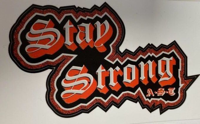 Autocollant Stay strong